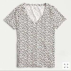 J. Crew Vintage Cotton T-shirt in Leopard